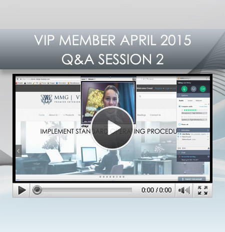 Interior Design Business | VIP Member April 2015 Q&A session 2